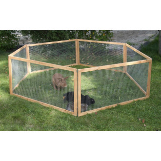 Cage extérieure pour lapins vario