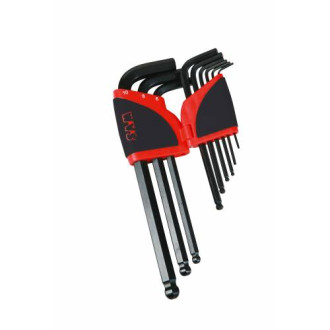 Râtelier 9 clés mâles lg 6 pans à tête sphérique 1,5 à 10 mm FME SAM - 67AR9AFME
