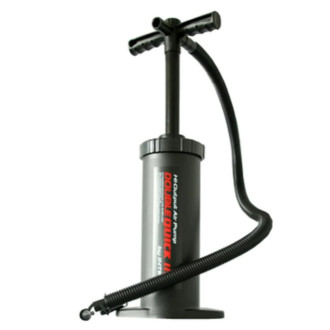 Pompe à main à haut débit double quick iii 37 cm noir