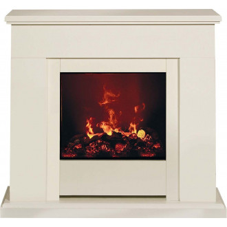 Cheminée électrique optimyst effet fumée moorefield 1000 à 2000w