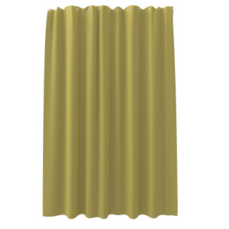 Rideau de douche et baignoire - 180x200 - polyester - vert lime Aurlane - 700949