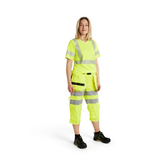 Pantacourt haute-visibilité avec poches flottantes femme 71391811 - Couleur et taille au choix
