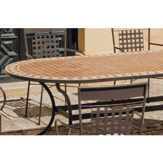 Table de jardin et fauteuils altamira vigo