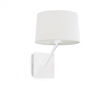 Aplique murale blanche h32 handy 1 ampoule