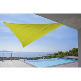 Toile d'ombrage triangulaire 5 mètres