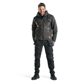 Veste doublée Gris-Foncé 44991845 - Taille au choix