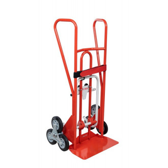 Diable porte-chaises bavette réglable poignées fermées roues étoile CC 250/70 kg