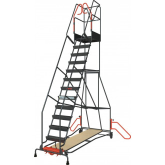 Escabeau à immobilisation automatique 13 marches 150 kg - 830008818