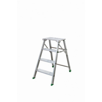 Marchepied aluminium repliable 4 marches 150 kg