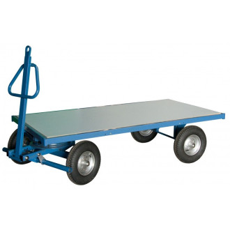 Remorque industrielle tractable 2000 x 1000 mm 1000 kg - 870007120