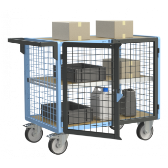 Servante établi équipée 2 portes grillagées verrouillables 500 kg - 880725325