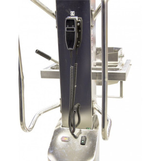 Gerbeur Moovit® Monomât inox 304 L semi-électrique levée 1200 mm 80 kg - 855009556