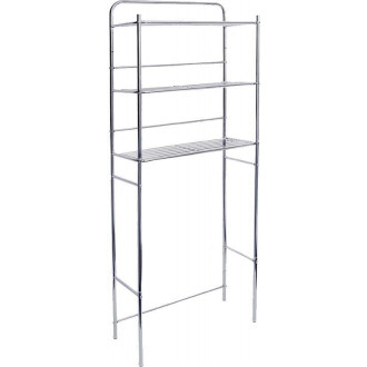 Etagère de rangement wc en métal