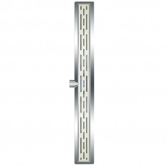 L'aqua drain de douche linéaire classique 80 cm acier inoxydable