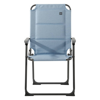 Chaise de camping lago compact bleu vague