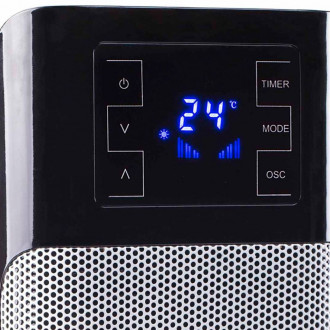 Tristar appareil de chauffage avec affichage numérique ka-5044 2000 w