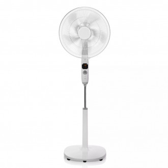 Tristar ventilateur sur pied ve-5891 45 w blanc