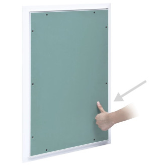 Panneau d'accès cadre en aluminium plaque de plâtre 400x600 mm