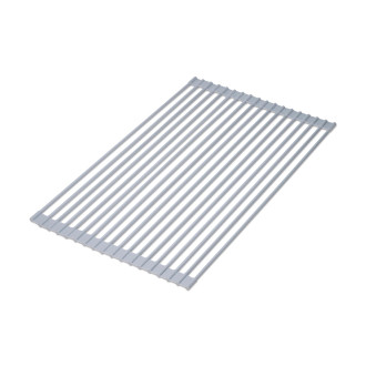 Egouttoir à vaisselle flexible en silicone et acier