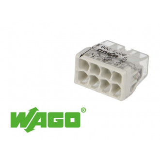 50 bornes wago ultracompacte 8 entrées (gris)