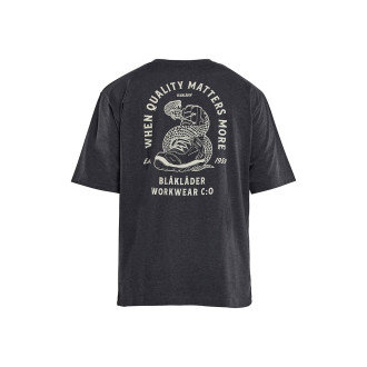 T-shirt Snake Noir/Gris-Clair 94271025 - Taille au choix