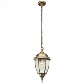 Plafonnier d'extérieur noir street 1 ampoule 102 cm