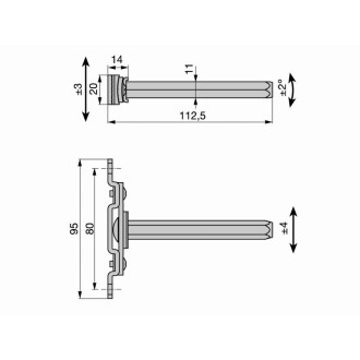 Support invisible Phantom EMUCA - 6912605 Support invisible Phantom EMUCA - 6912605