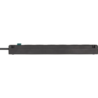 Multiprise bremounta 6 prises brennenstuhl - 3m - h05vv-f3g1.5 avec interrupteur - noir - 1150651316