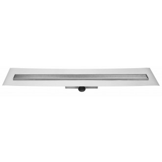 Caniveau complet pour douche à l'italienne compact 30 ff zero - longueur 70 cm (grille comprise)