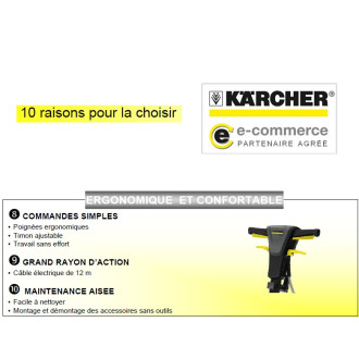 Monobrosse à disque 430mm 1400w - bds 43/180 c adv