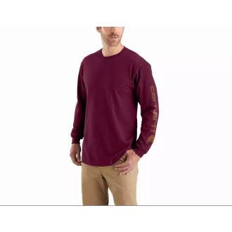 T-Shirt à manche longue CARHARTT avec logo sur la manche - EK231