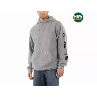Sweatshirt à capuche CARHARTT avec logo sur la manche - K288