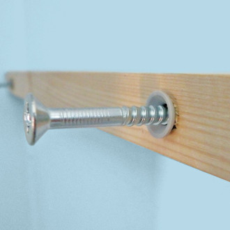 Boite de 100 chevilles à frapper nylon scell-it - tête fraisée - ø 8 mm x 75 mm - yzf8075