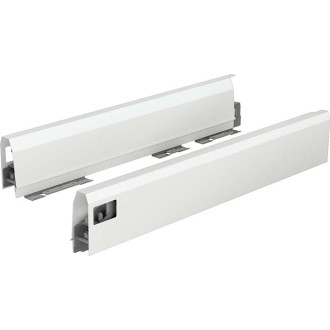 Set hettich arcitech pour tiroir h.126 - l.350 - blanc - 9149273