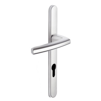 Ensemble sur plaque étroite 24 mm scult clé i bezault chrome velours - 204425
