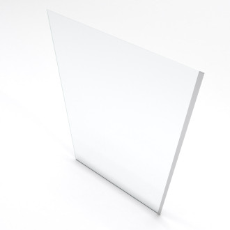 Paroi de douche à l'italienne freedom 2 verre transparent 8m - Dimensions au choix