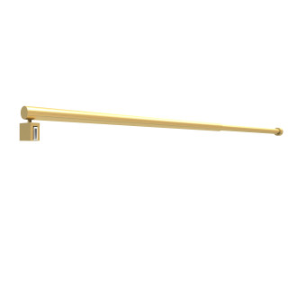 Barre de fixation murale or brosse réglable de 70 à 100cm pour paroi de douche freedom 2 gold Aurlane - FAC917