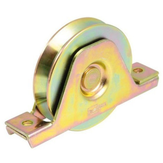 Roue à gorge avl en v à encastrer ø100 - 7020