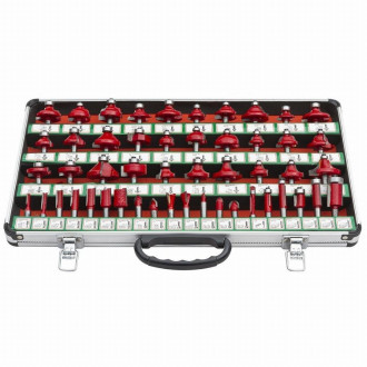 Coffret de 50 fraises holzmann pour défonceuse - ofs50
