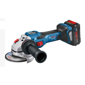 Meuleuse sans fil gws 18v -15 sc x-lock 2x8.0 ah bosch - 06019h6501