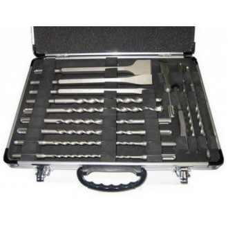 Coffret sds-plus (forêts +  burins) 17 pièces - d-42444