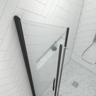 Pack paroi de douche 90x200 cm + receveur de douche a carreler 90x160 recoupable Aurlane - PACF087