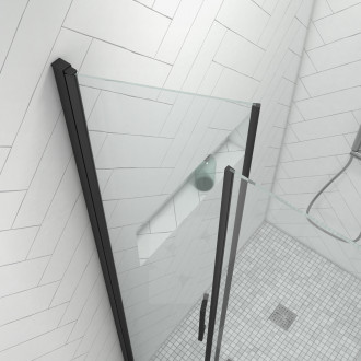 Pack paroi de douche 90x200 cm + receveur de douche a carreler 90x160 recoupable Aurlane - PACF088