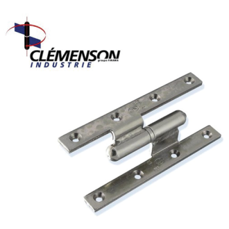 Paumelle picarde - 160 x 80 x 100 mm - gauche