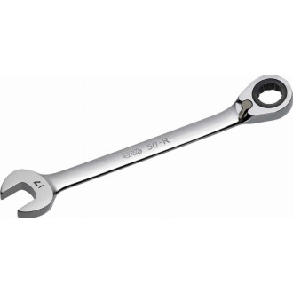 Clé mixte a cliquet avec systeme stop+ 17 mm sam - 50r17