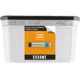 Cheville ESSBOX SCELL-IT Universelle - ØM10 mm x 75 mm - Boite de 25 - EX-9201111075