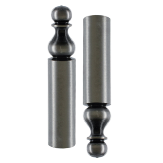 Paire cache fiche rustique n°16 pr fiche d.13 ht.80mm fer cemente cf-16-a-1380-32