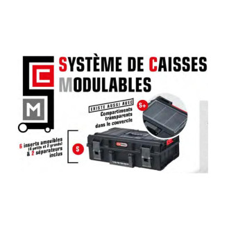Boite de transport 15.5L SCM taille S+ - 850.0372