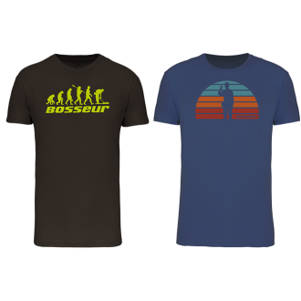 Lot de 2 t-shirt de travail BOSSEUR Evo Kaki - 12233-001