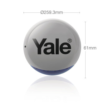 Sirène extérieure flash sans fil ac-bxg